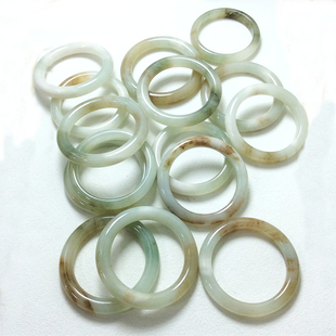 南阳独山玉精品透水白料胖圆条手镯独玉三色料女士泥鳅背玉镯手饰