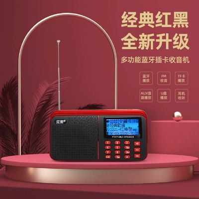 乐果R909收音机蓝牙音响便携式