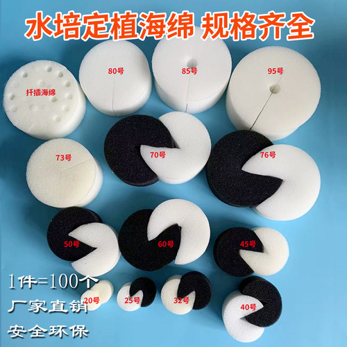 水培蔬菜定植海绵种植棉