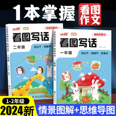 优翼2024新版情景图解法看图写话