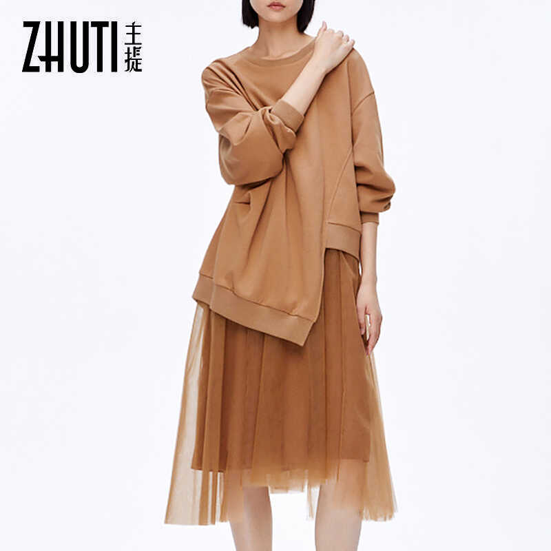 气质大牌简约风连衣裙