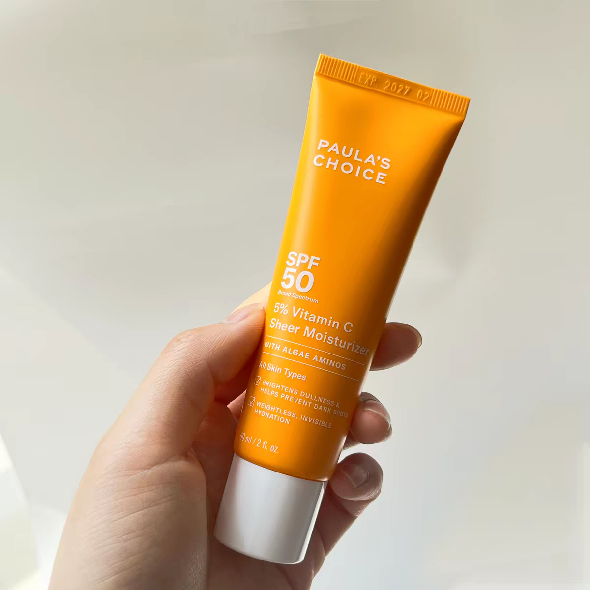 预*定 美版 Paula's Choice宝拉珍选C5柔肤SPF50防晒霜60ml