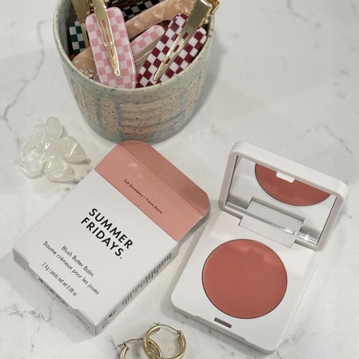 预*定Summer Fridays腮红膏Blush Butter保湿腮红霜胭脂养肤滋润