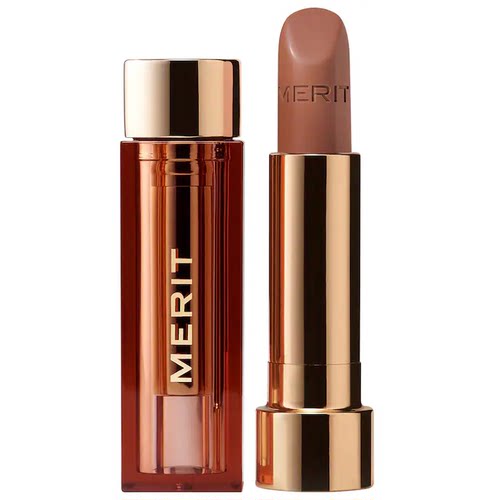 预**定 美国MERIT Signature保湿光泽口红唇膏3g唇膏/口红MERZY