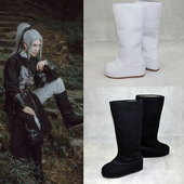 cos动漫演出靴子汉服鞋 古装 古代武侠鞋 防滑 靴子内增高古装 男女鞋