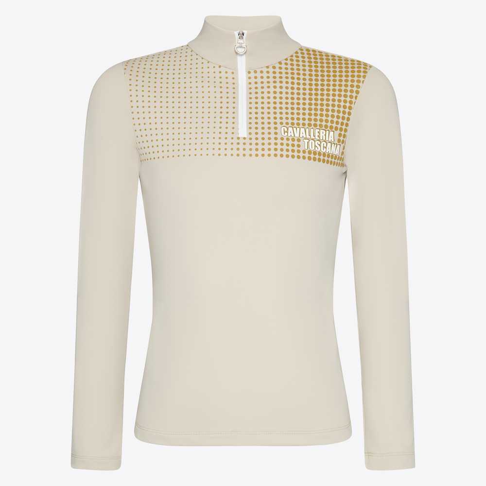 意大利进口ct女童加绒长袖马术装备poa113