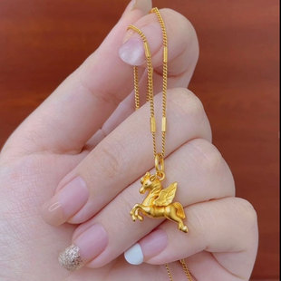 精工高版本小飞马项链