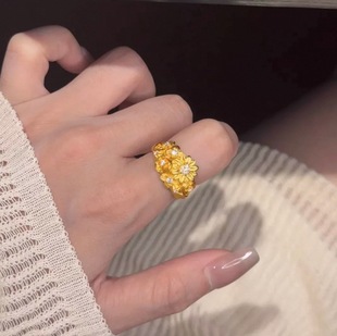 精工高版本繁花戒指