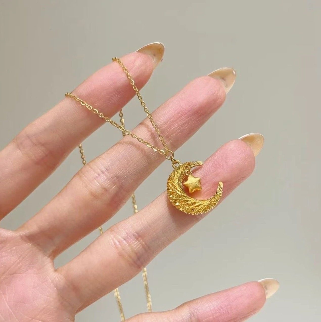 精工高版本编织星月项链,饰品/流行首饰/时尚饰品新,项链,淘宝优惠券,粉丝福利购,淘宝优惠卷