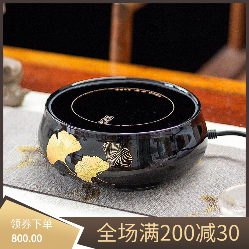 龙隐斋电陶炉家用煮茶炉器新款小型台式静音烧水壶不挑壶【有杏】