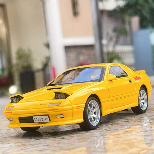 合金马自达RX7汽车模型玩具摆件