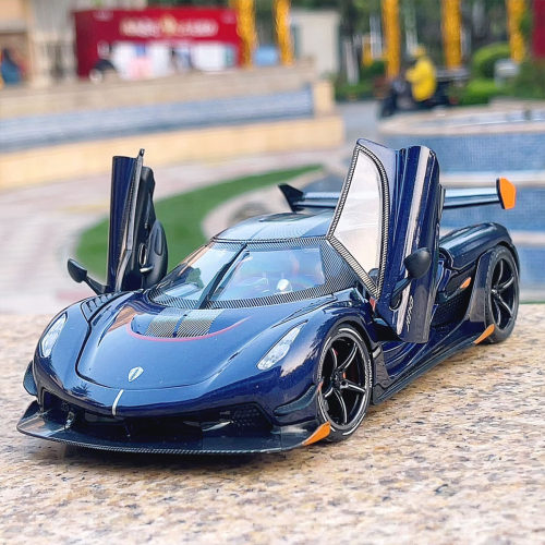 1/24科尼塞格合金车模型玩具车男