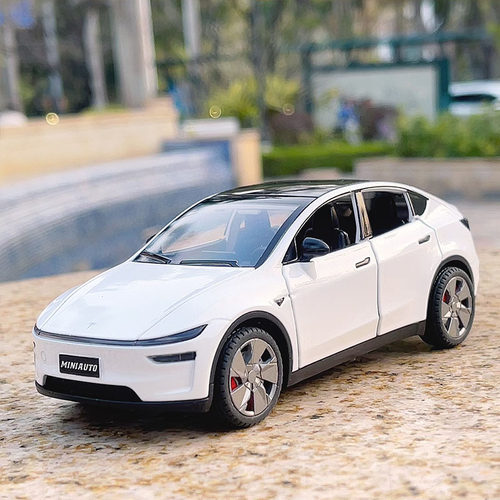 新款1/32特斯拉ModelYL合金车模