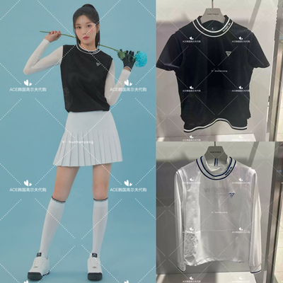 女士高尔夫服装25夏季上衣