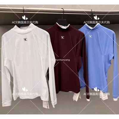 女士高尔夫服装25夏季上衣