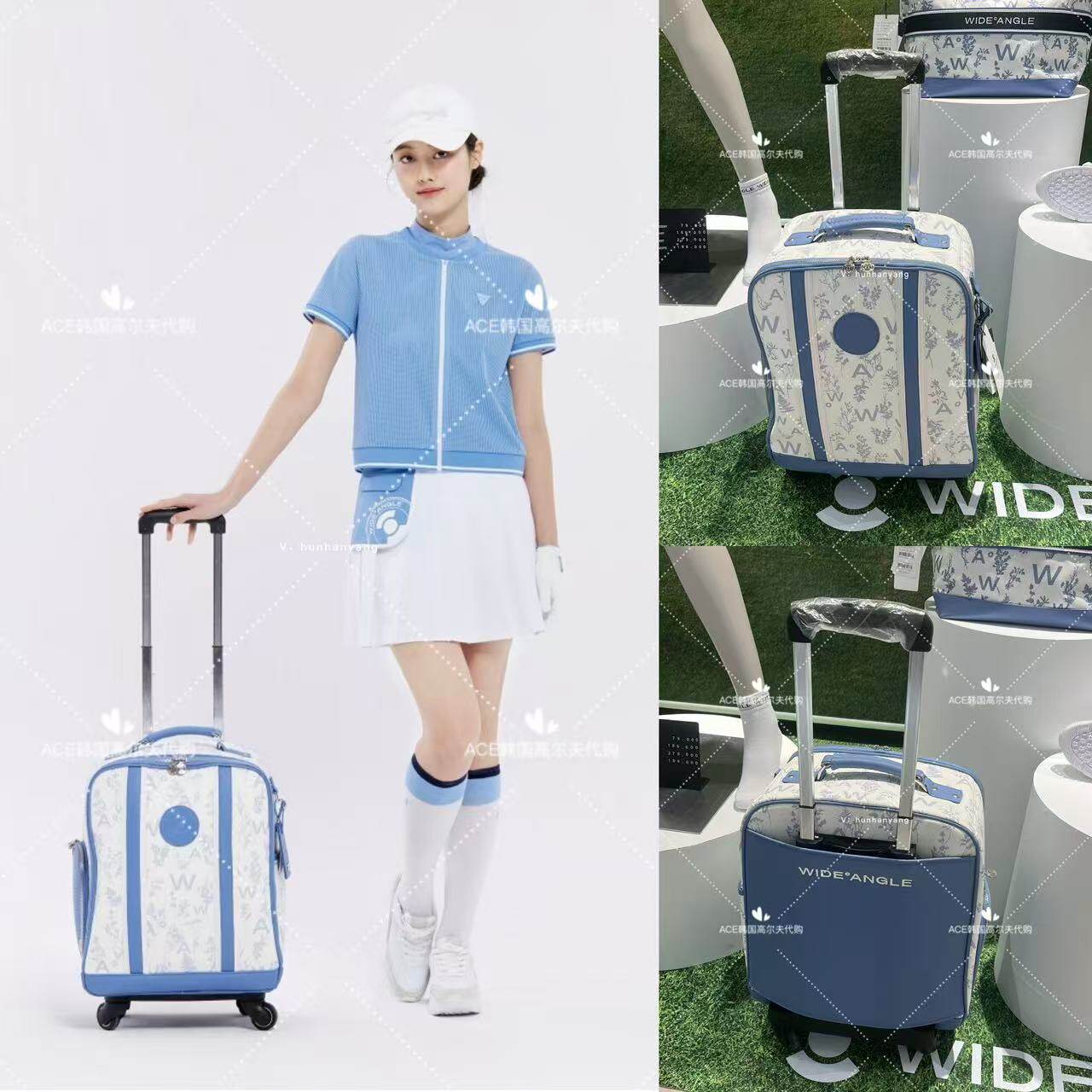 WANGLE女士高尔夫行李箱手拉包