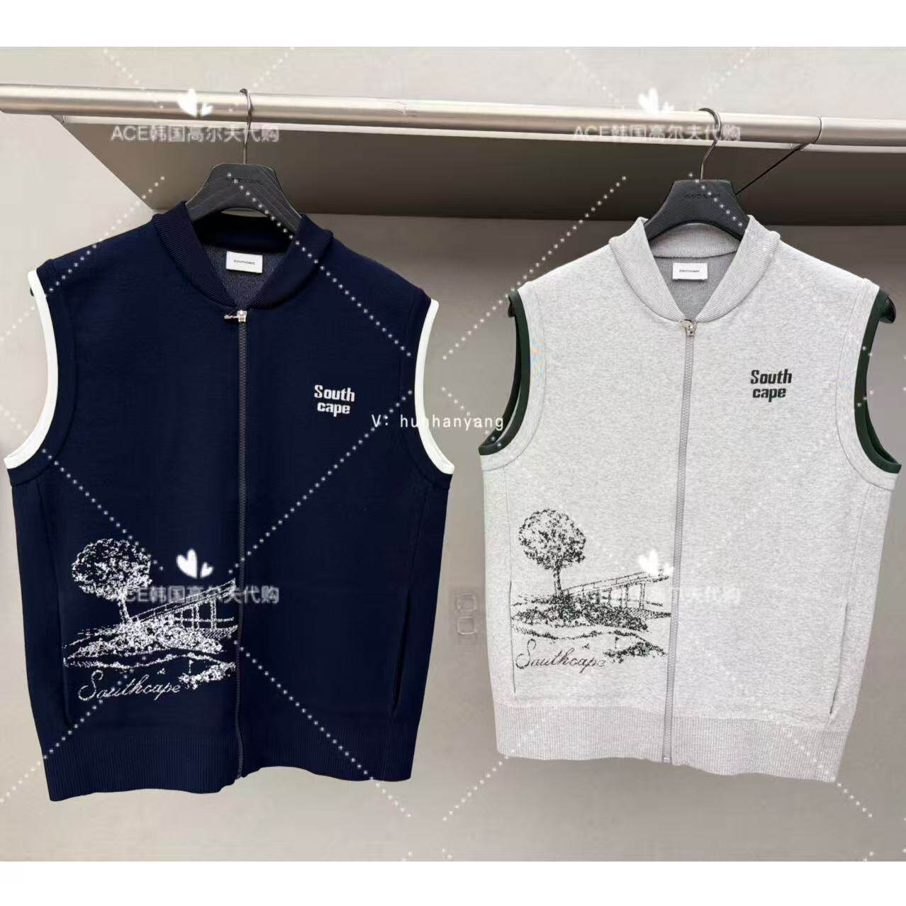 SOUTHCAPE男士高尔夫马甲26春