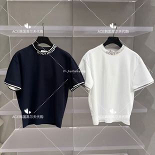 SOUTHCAPE女士高尔夫短袖26春季新款百搭休闲时尚运动圆领半袖