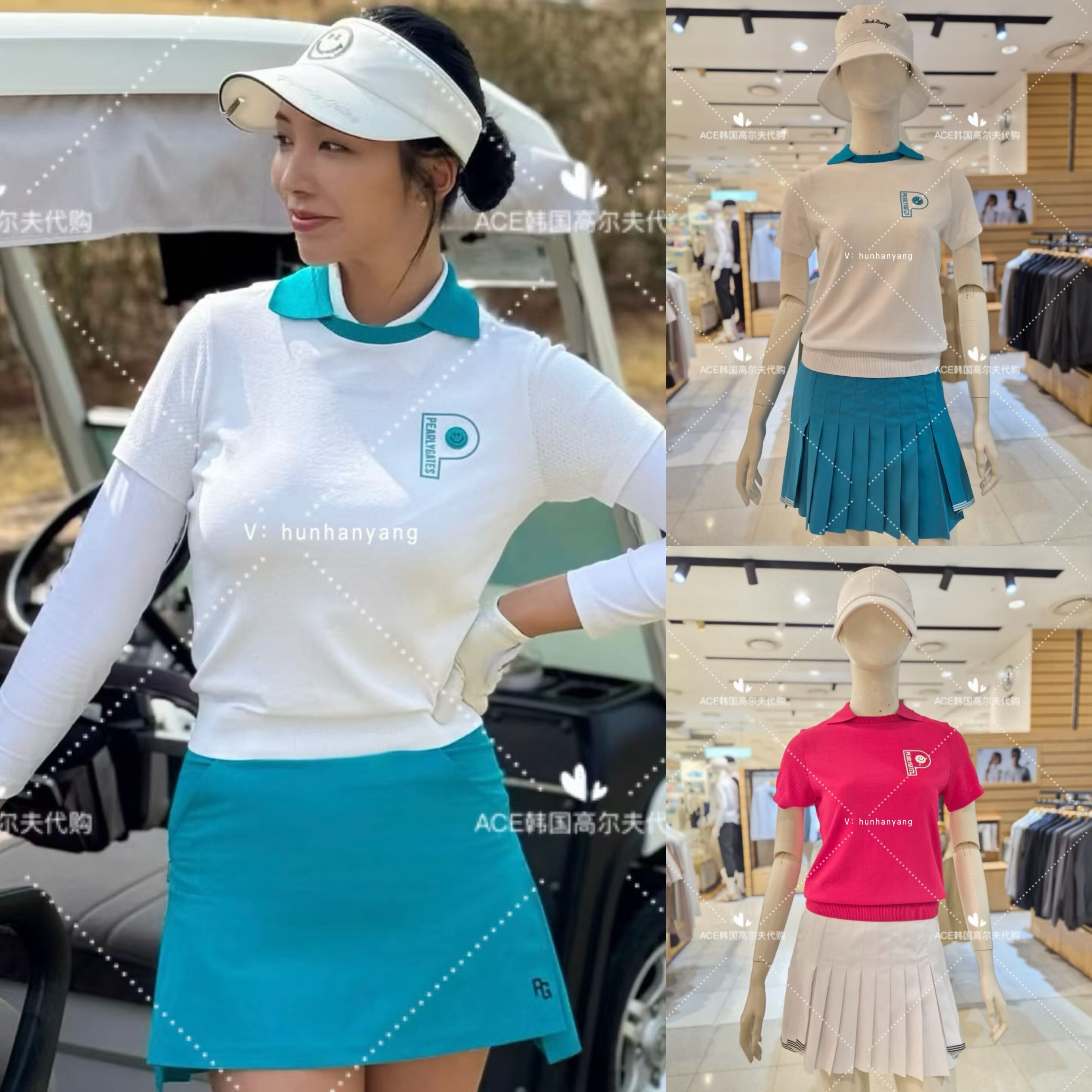 女士高尔夫服装26夏季上衣