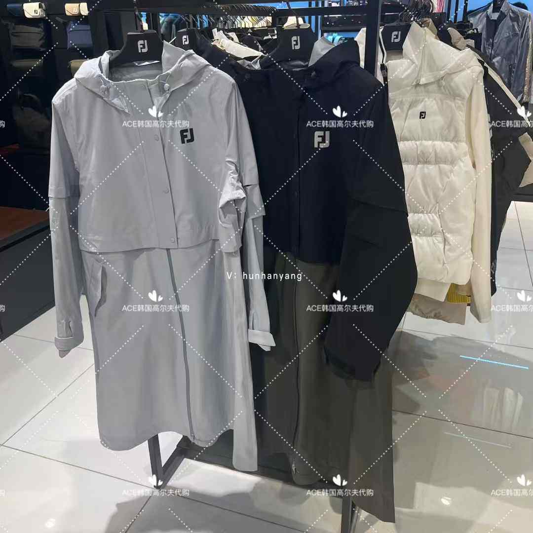 女士高尔夫服装25春季雨衣