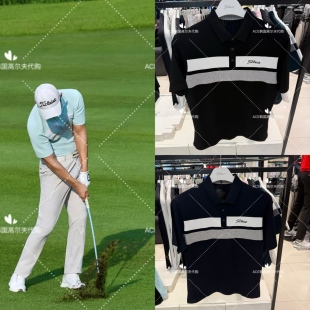 Titleist泰特利斯男士高尔夫短袖26夏季新款百搭休闲运动翻领短袖