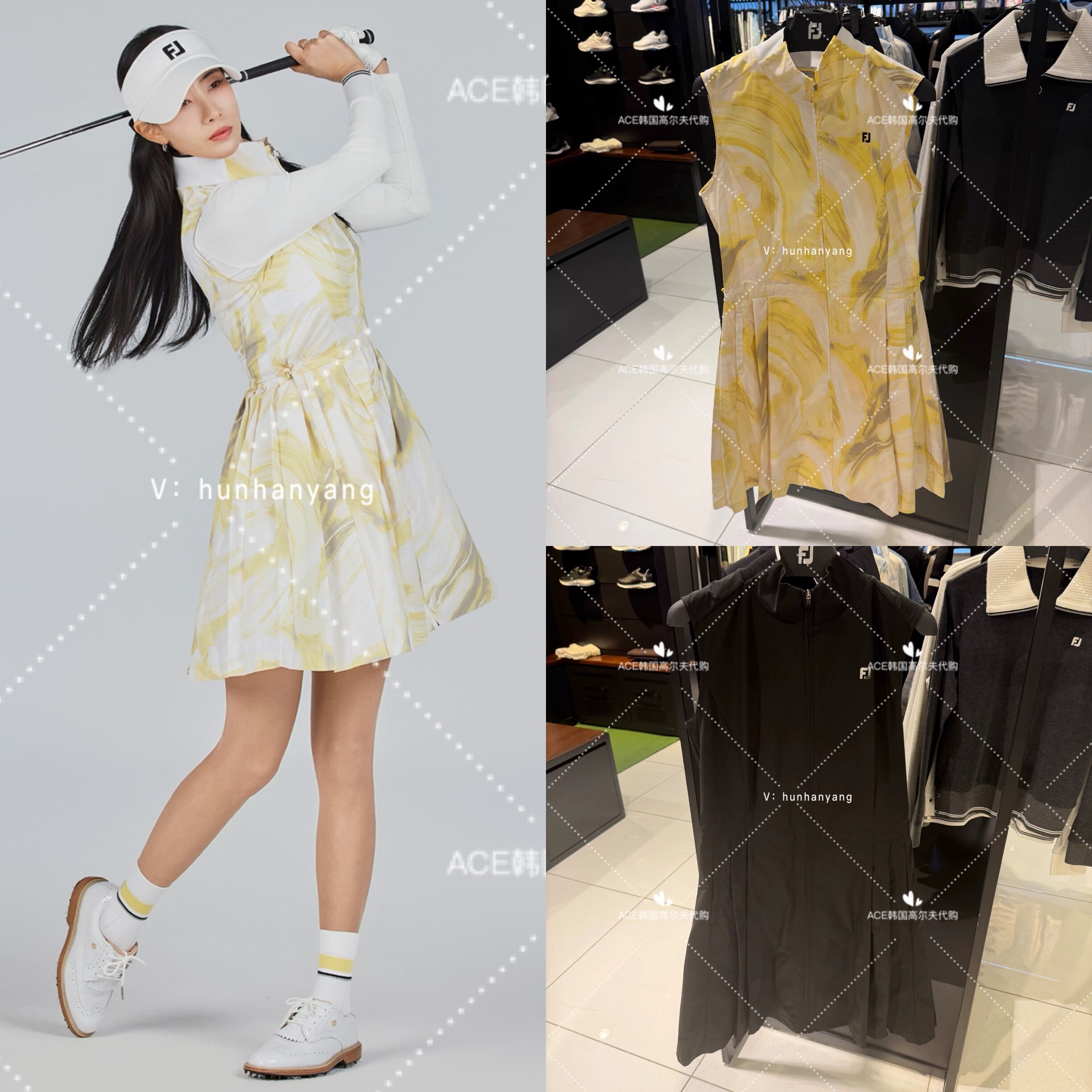 女士高尔夫服装26春季连衣裙