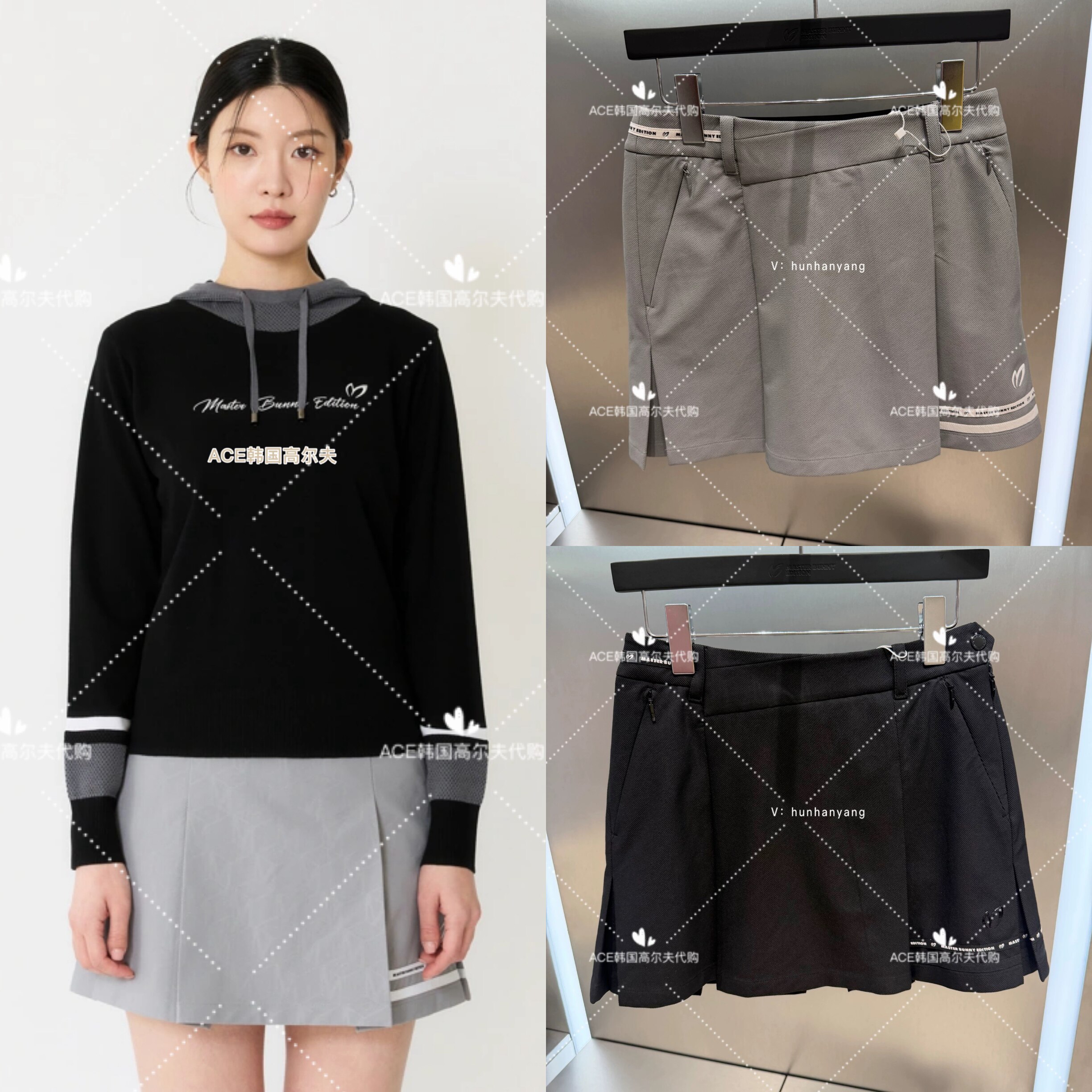 女士高尔夫球服26春季裙子