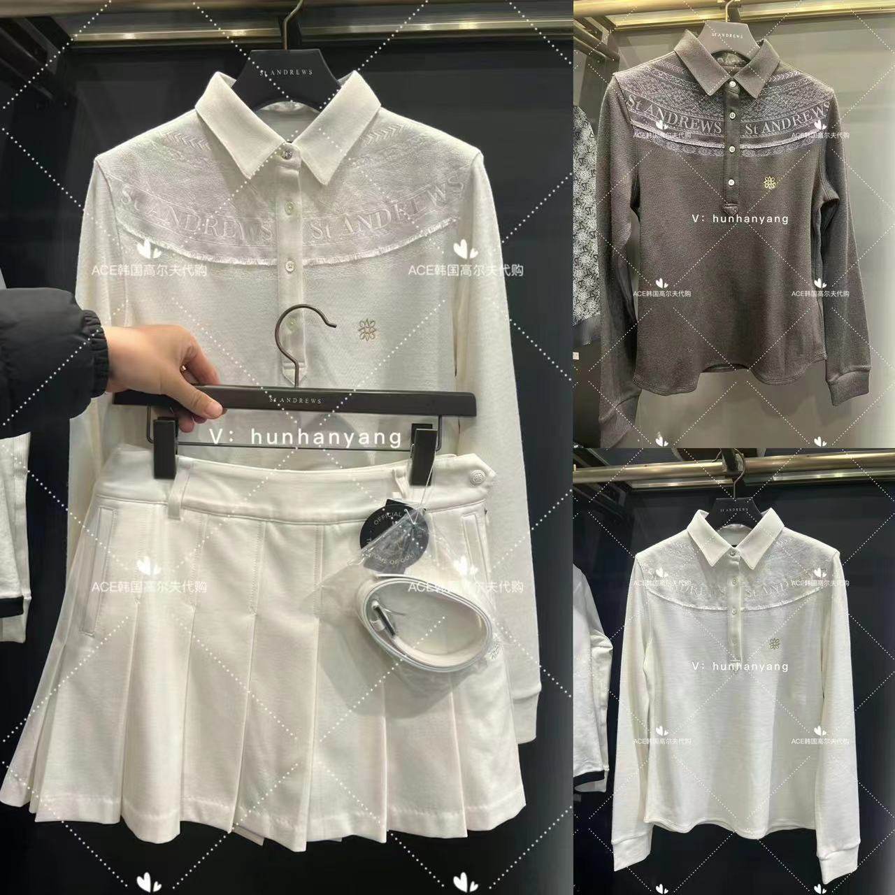 StANDREWS高尔夫印花上衣