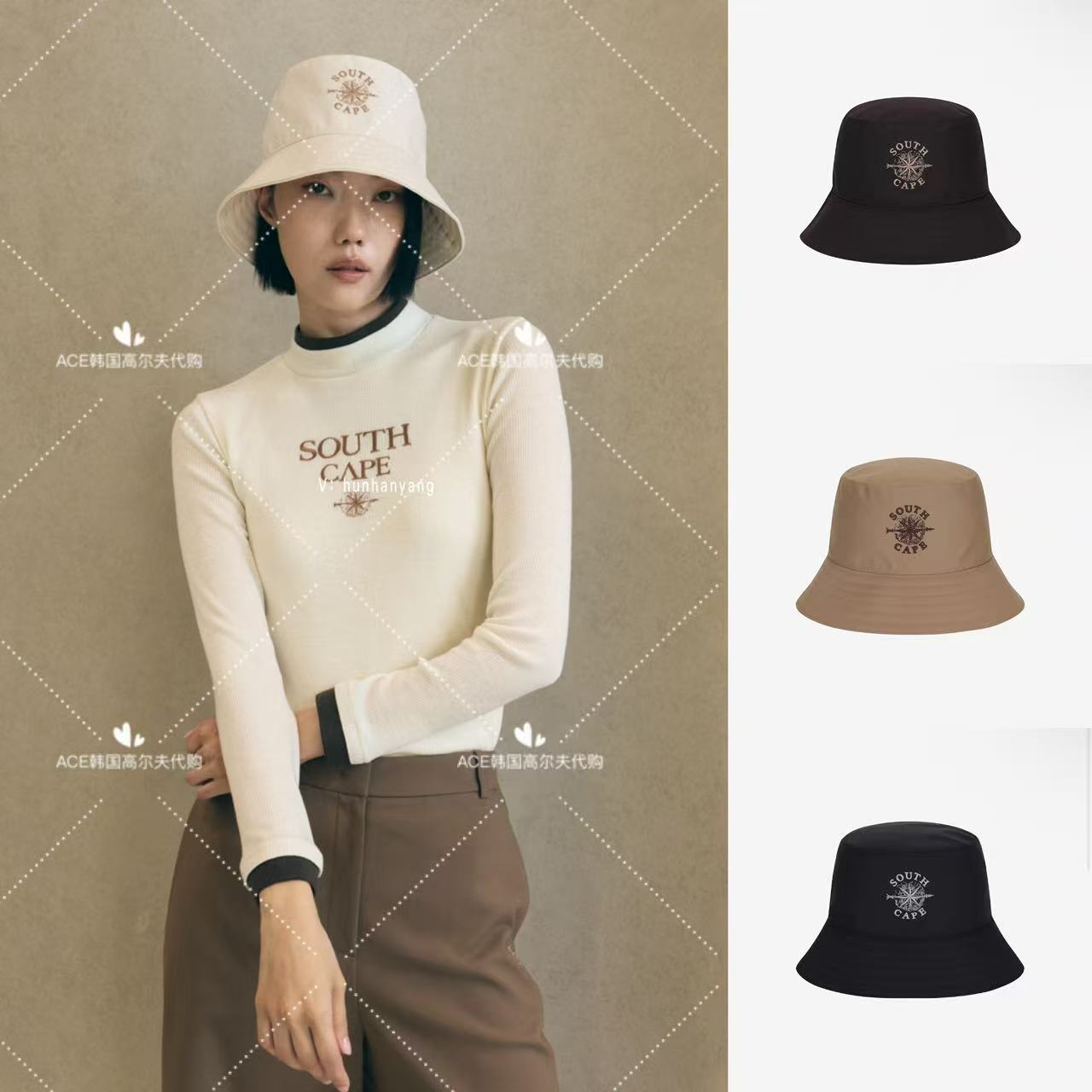 SouthCape高尔夫球帽女士26秋