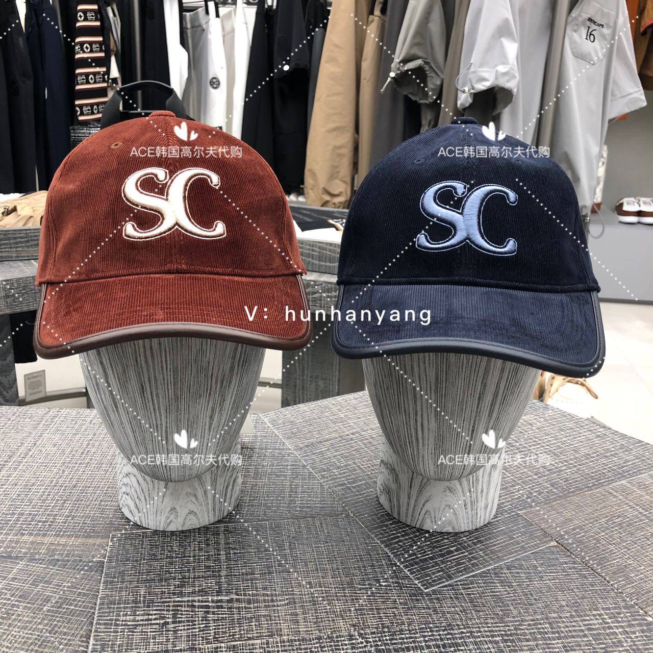 高尔夫男士翻毛休闲运动防晒帽SC