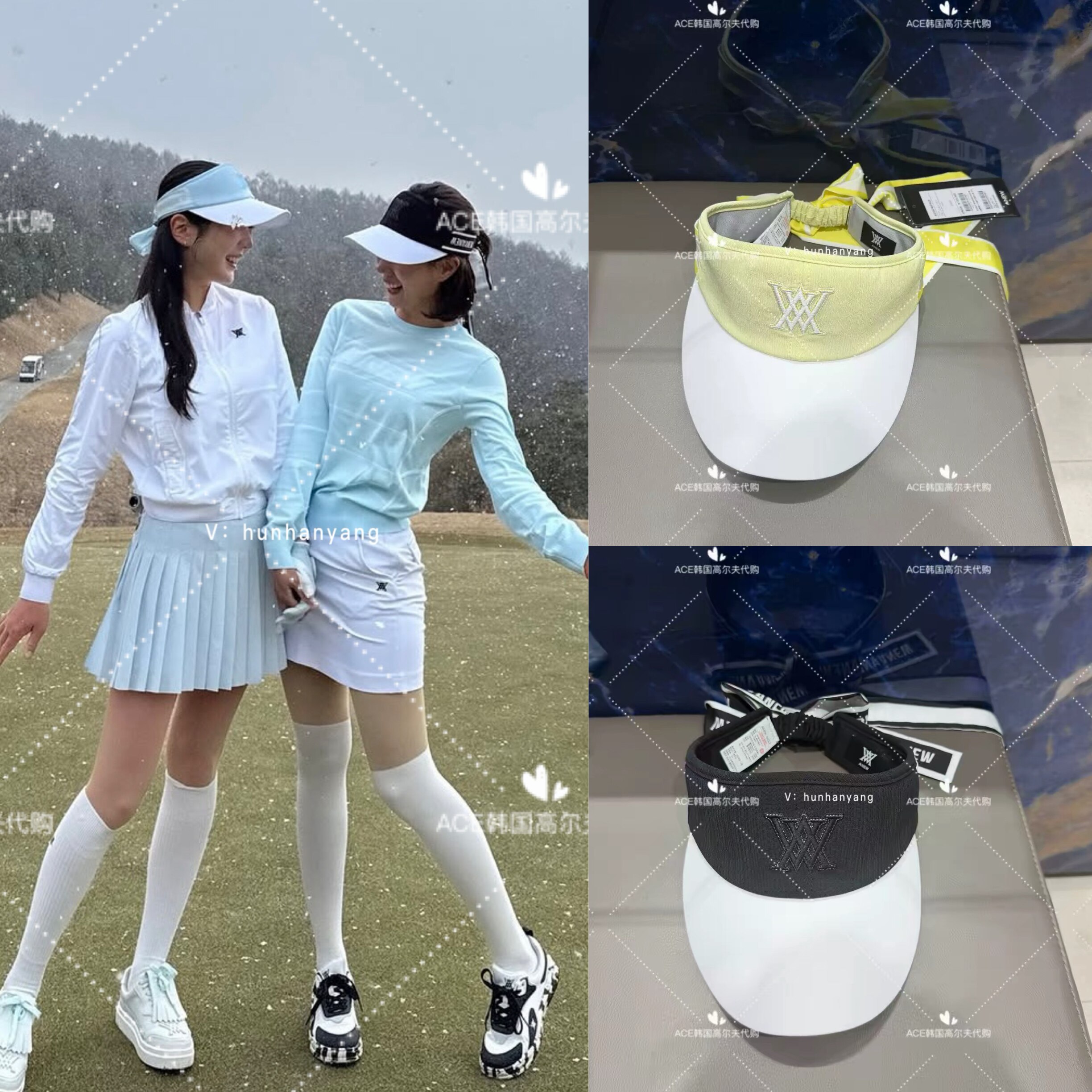 韩国代购女士高尔夫球帽26春季
