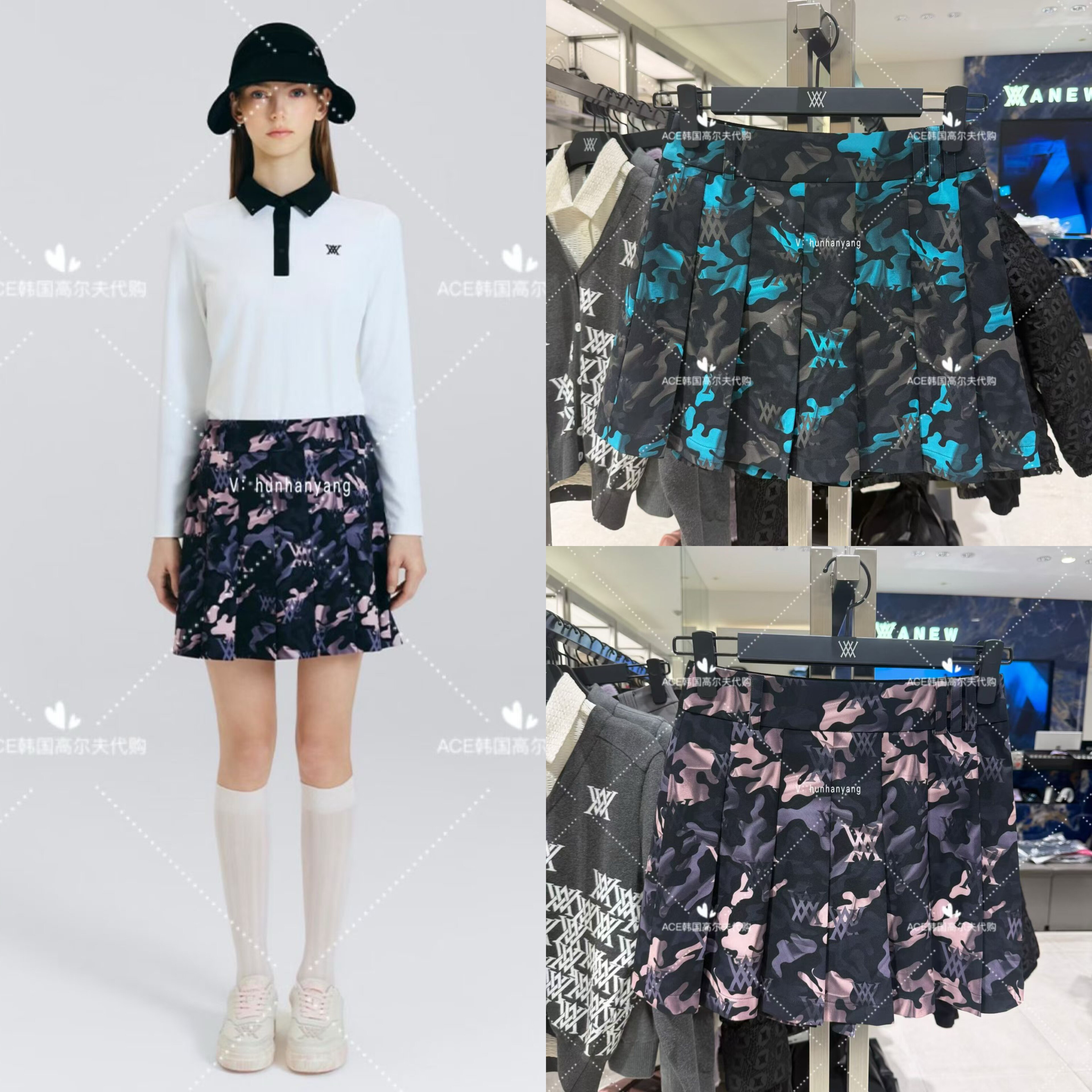 女士高尔夫服装26秋季裙子