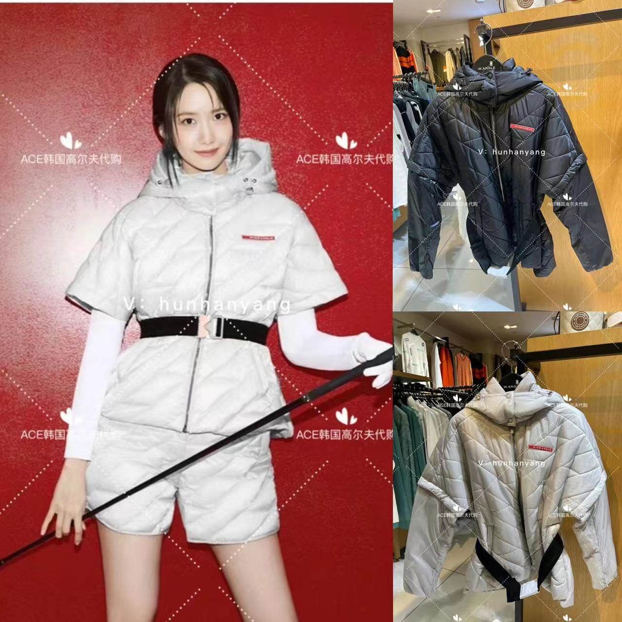 Wangle高尔夫女士连帽外衣