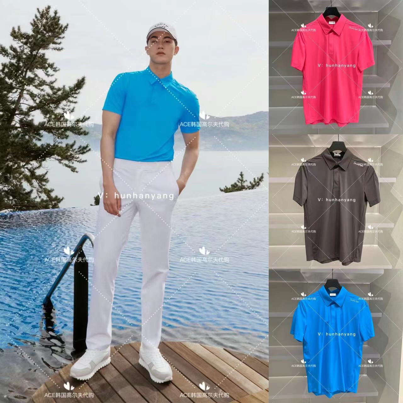 男士高尔夫球服24夏短袖
