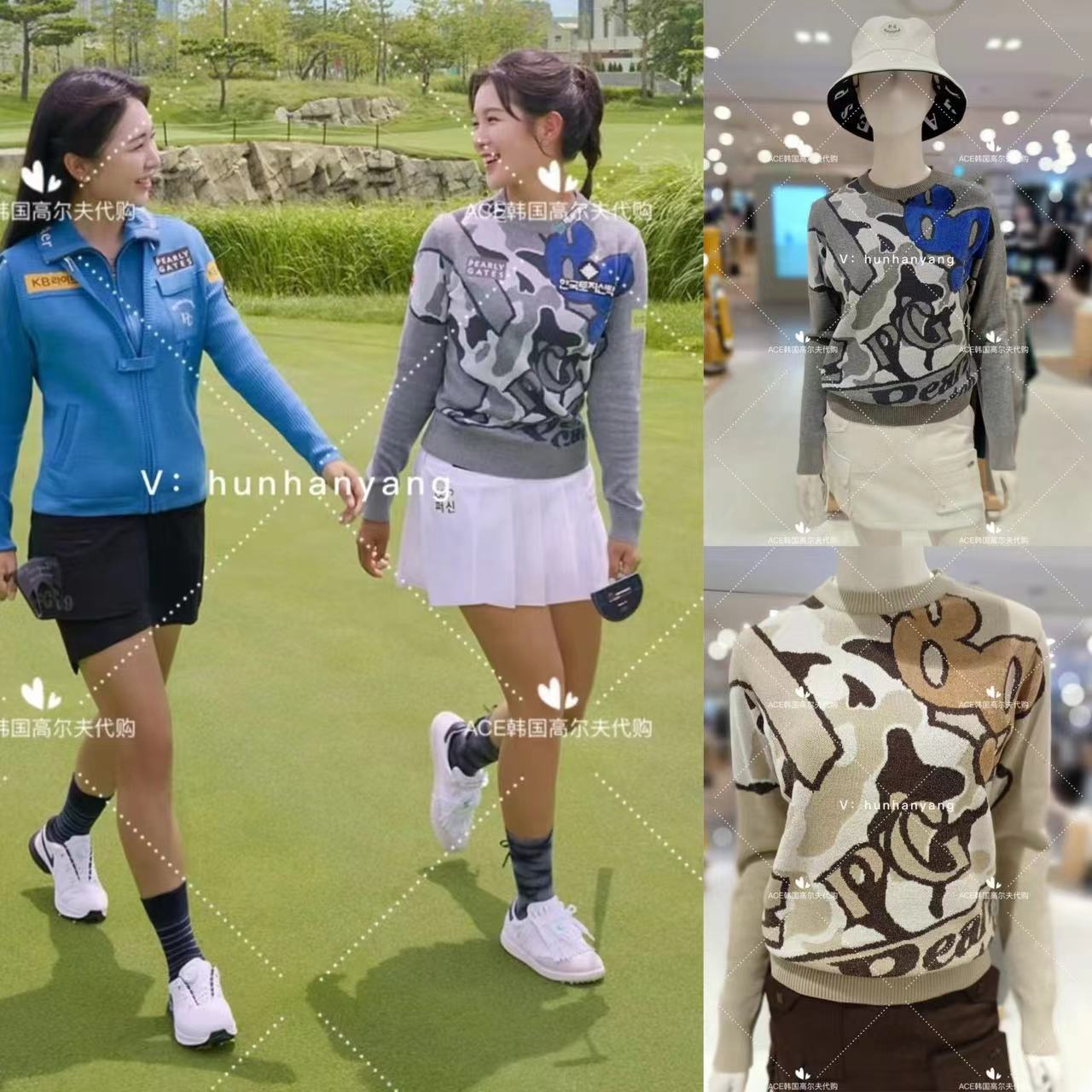 女士高尔夫服装24秋季长袖