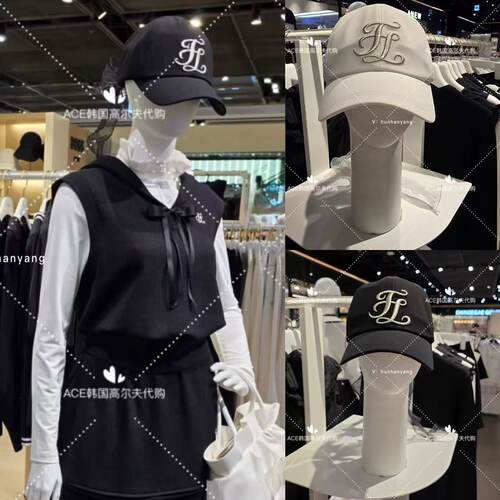 Fairliar高尔夫球帽女蝴蝶结透气