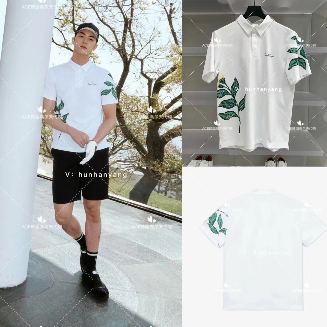 男士高尔夫球服24夏短袖