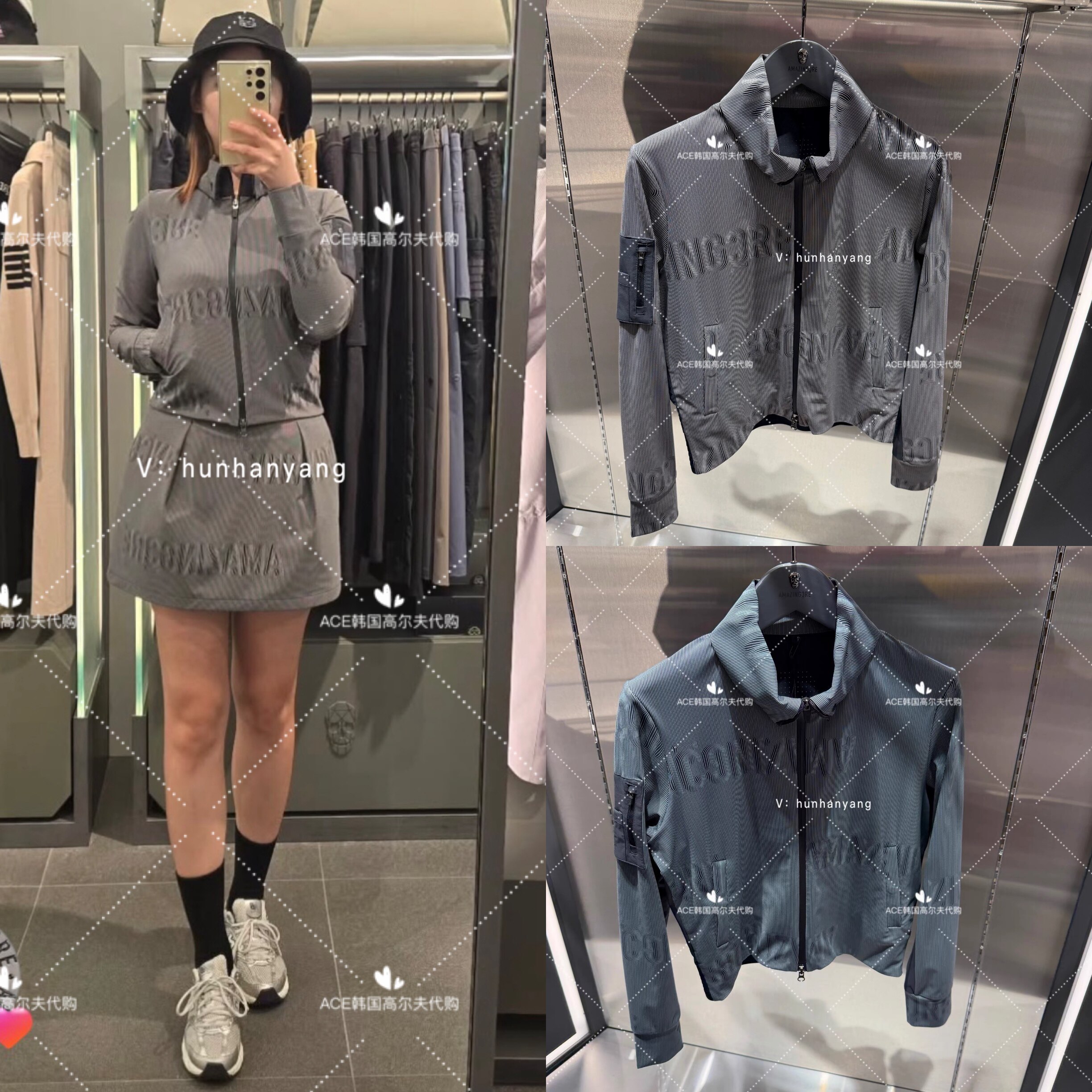 女士高尔夫服装25冬季上衣