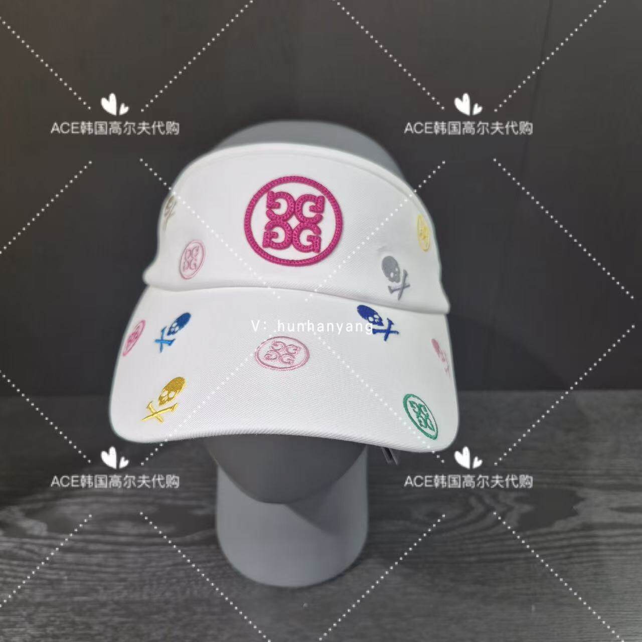 GFORE高尔夫球帽女士26春季新款百搭休闲时尚运动透气无顶防晒帽