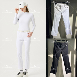 PXG女士高尔夫折扣长裤25春季百搭休闲时尚运动舒适微喇长裤w5105