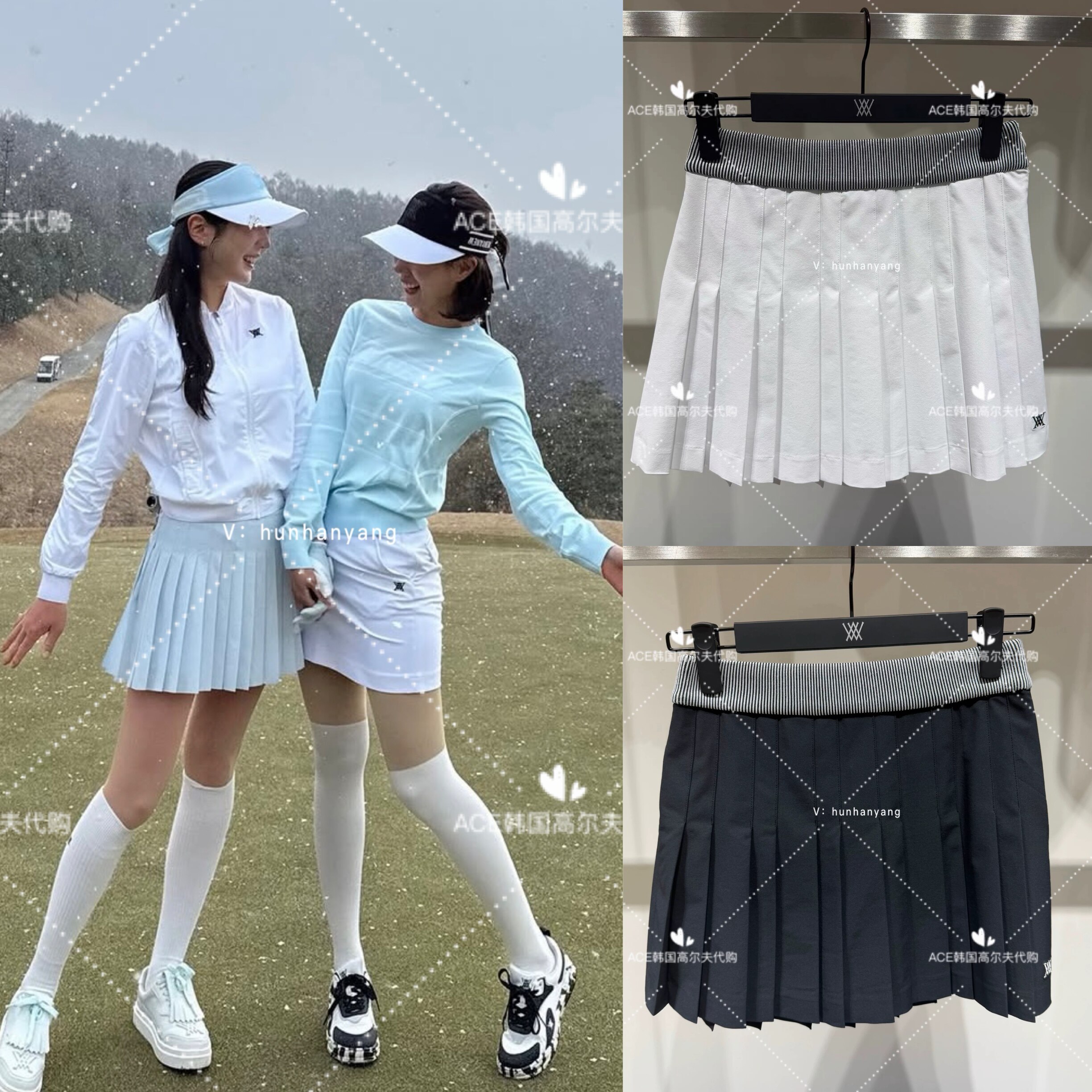 女士高尔夫服装26夏季裙子