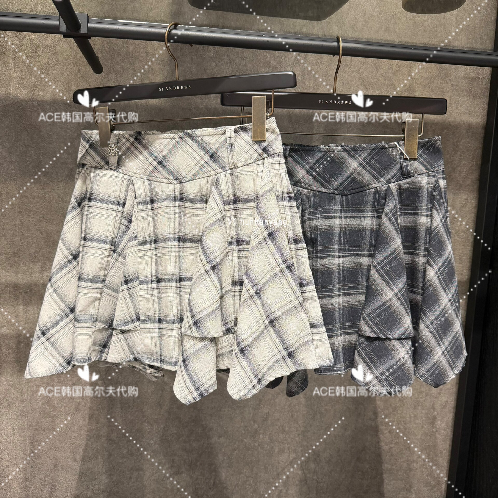 女士高尔夫服装26秋季裙子