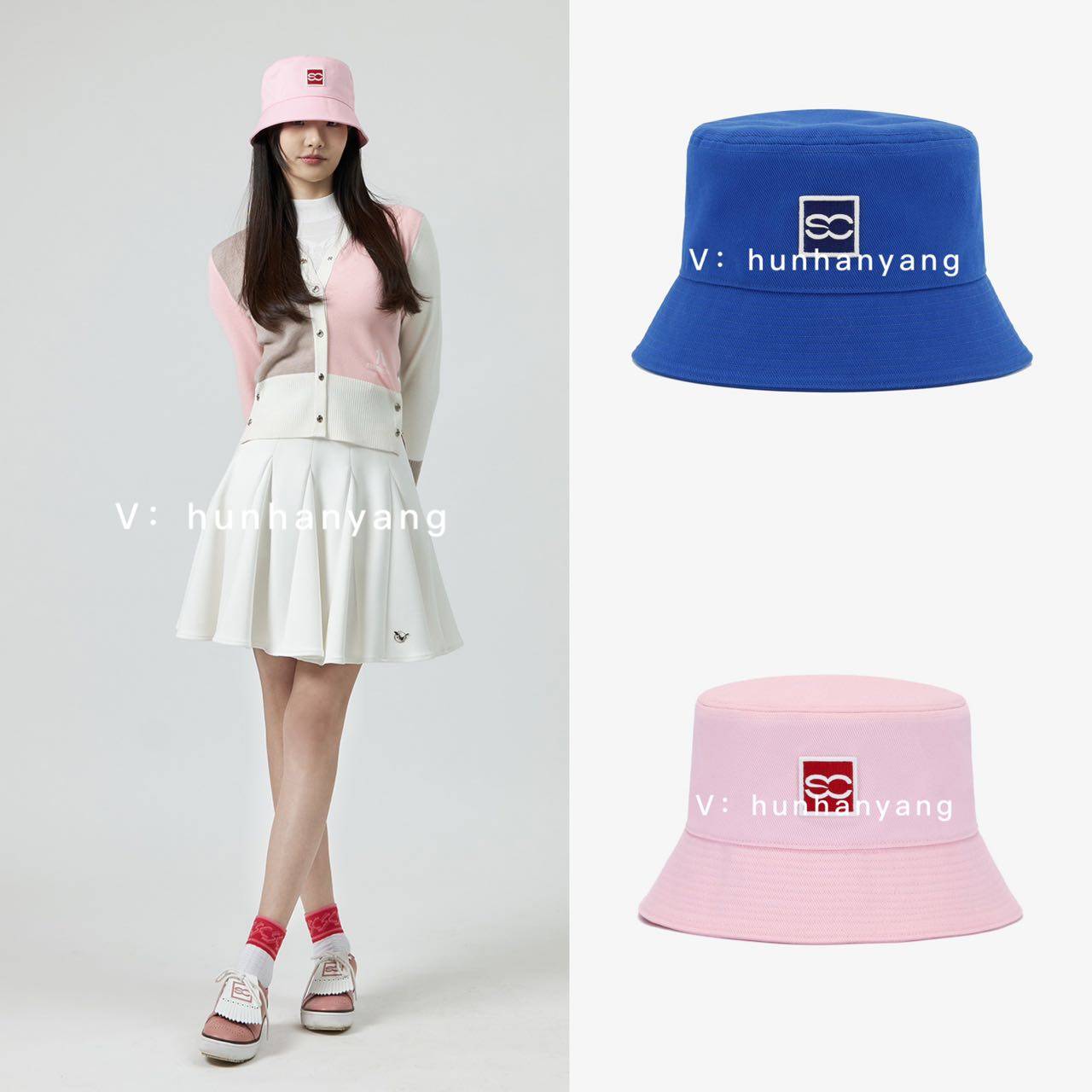 SOUTHCAPE高尔夫男女同款渔夫帽