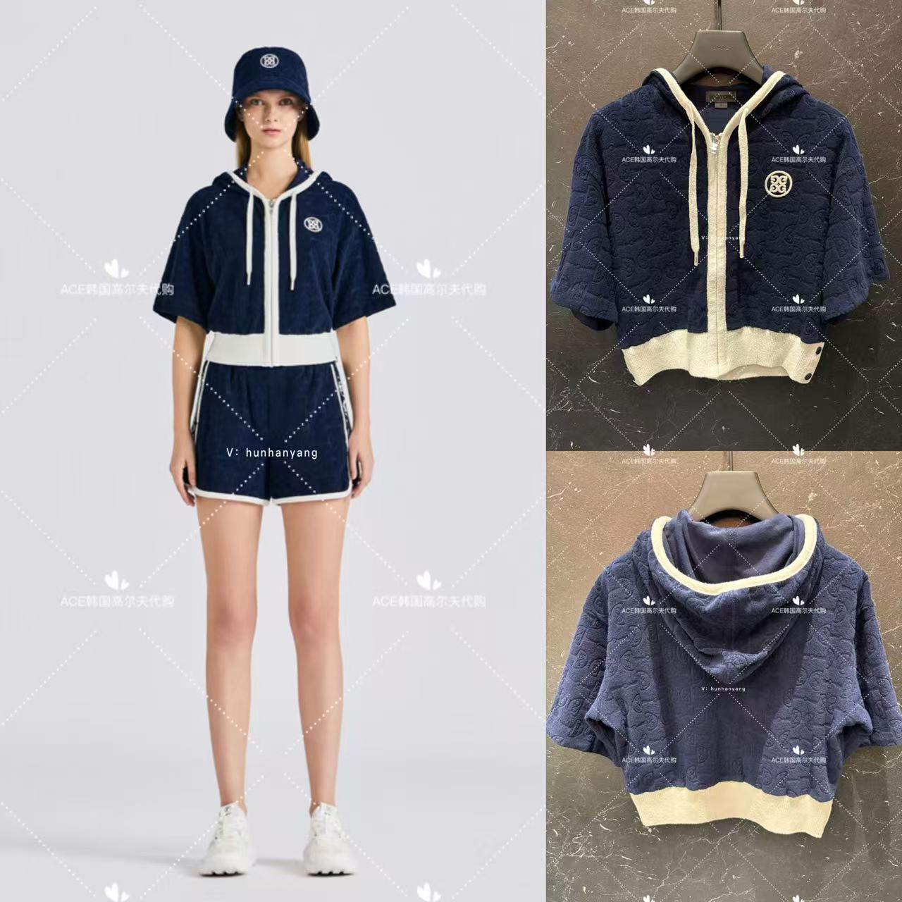 GFORE女士高尔夫短袖外套