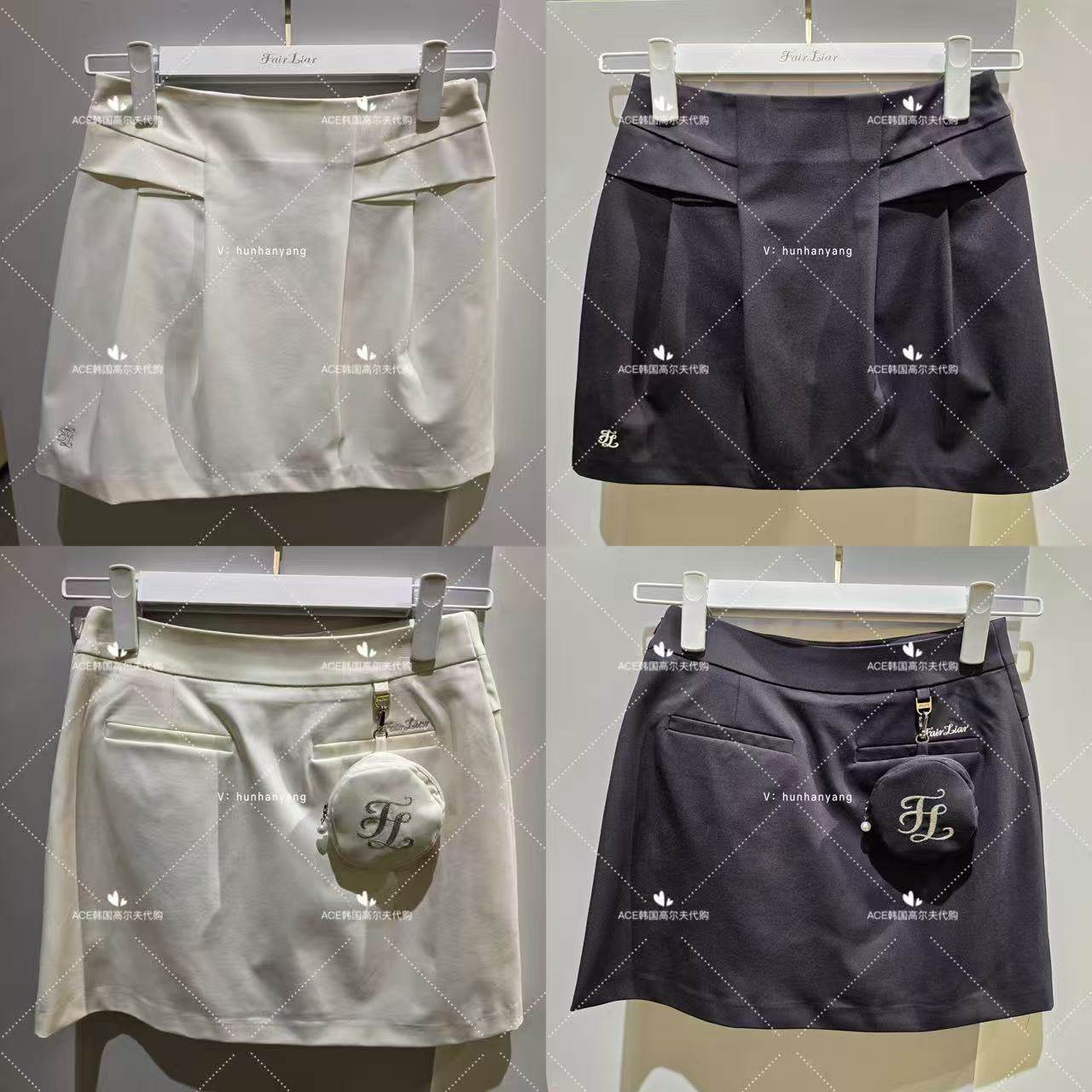 FL女士高尔夫裙子26春季新款百搭纯色休闲时尚舒适运动裙球球包,运动服/休闲服装,运动半身裙,淘宝优惠券,粉丝福利购,淘宝优惠卷