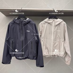 百搭休闲时尚 SOUTHCAPE女士高尔夫雨衣25夏季 运动舒适拉链连帽