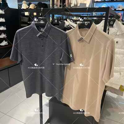 男士高尔夫球服25春季短袖