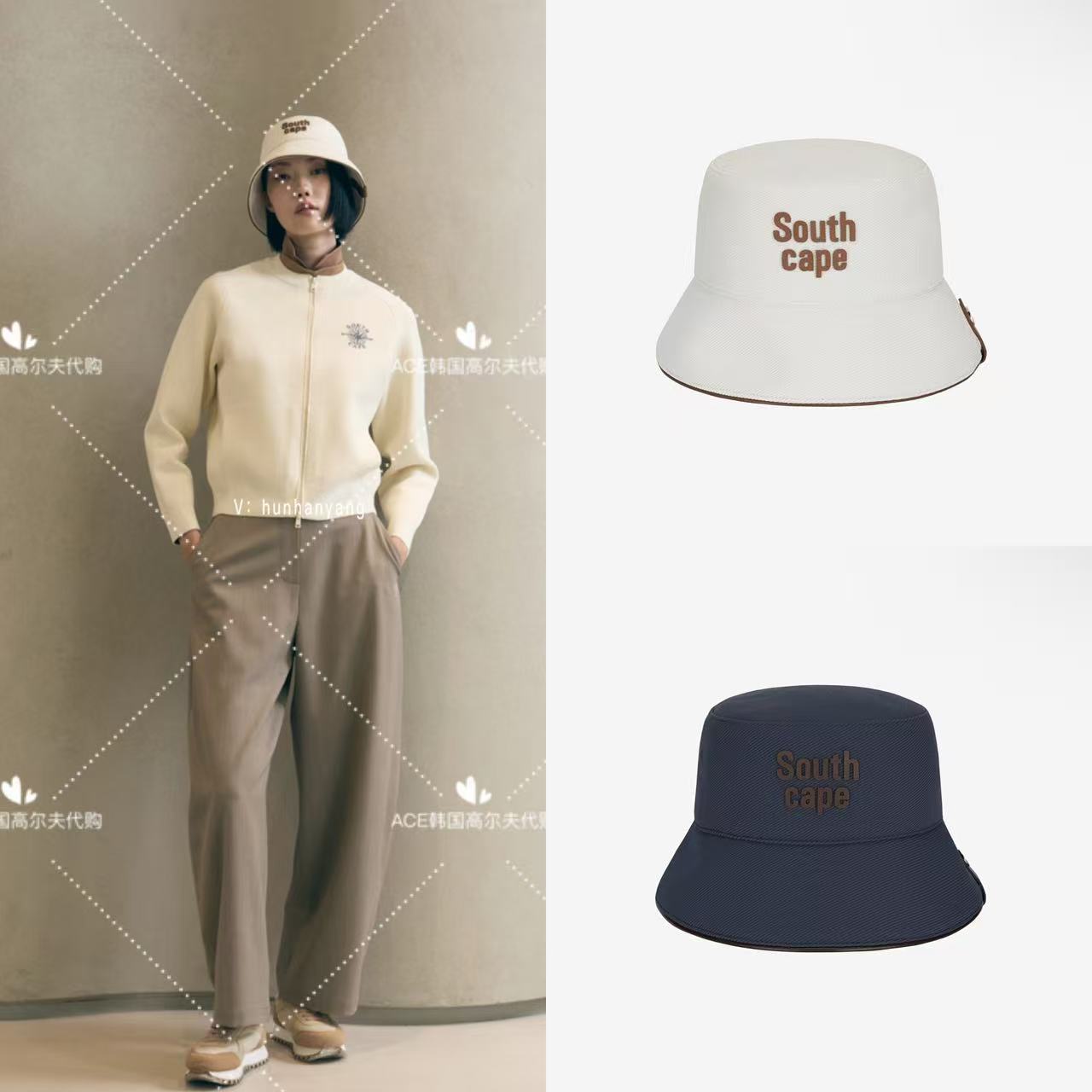 SouthCape高尔夫球帽女士
