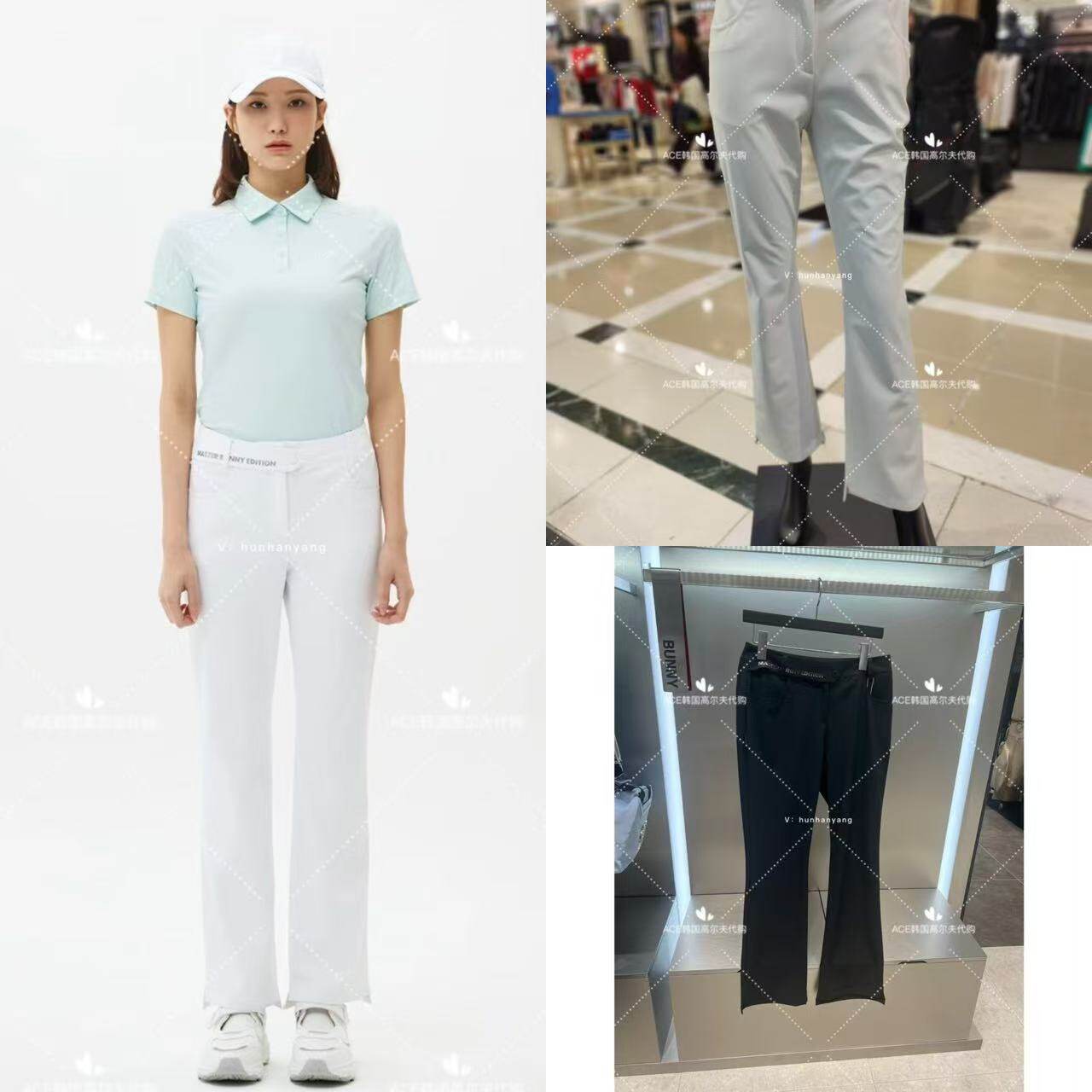 女士高尔夫服装25夏季裤子