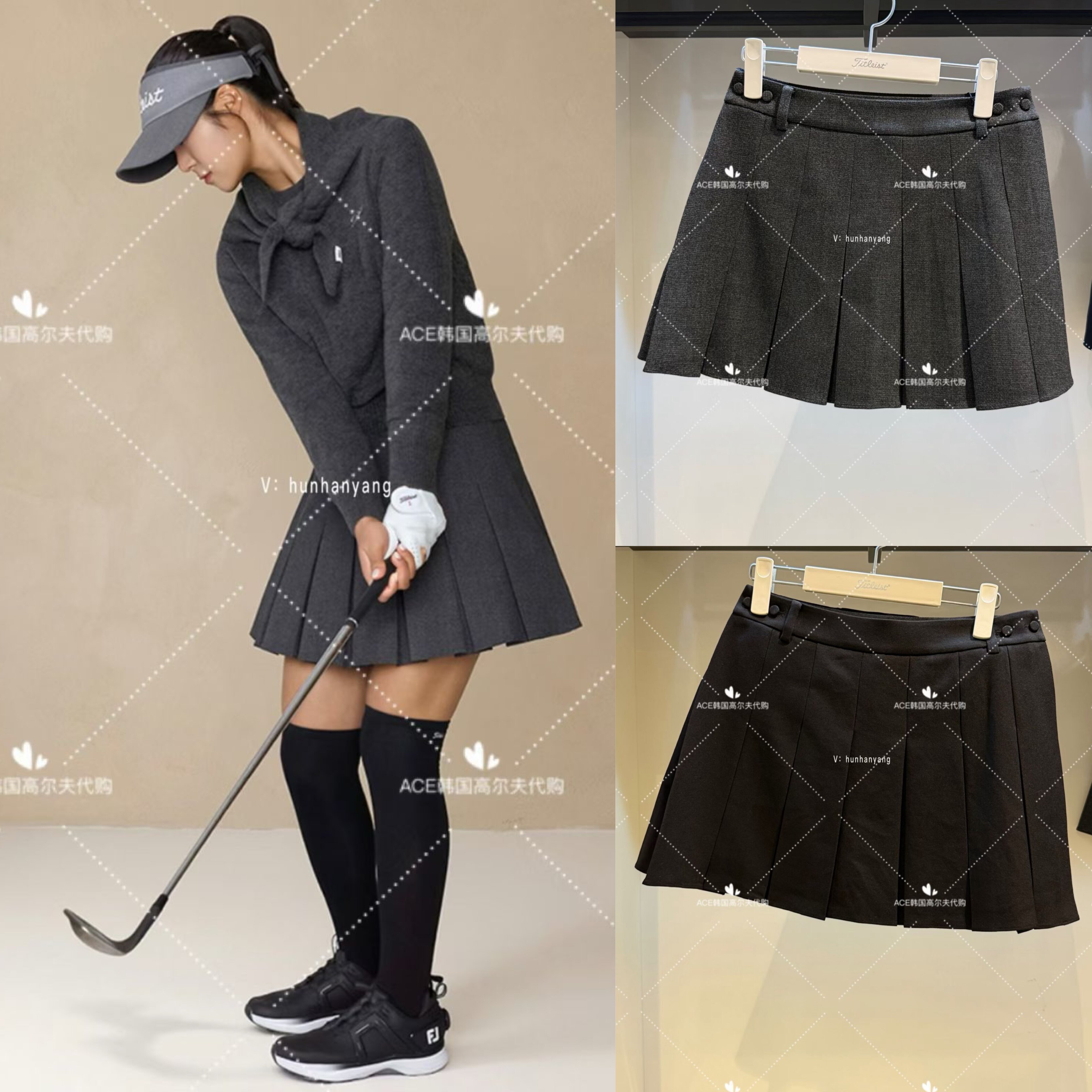 女士高尔夫服装26冬季裙子